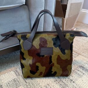 Parker Thatch Small Charlie Camo Hair Camouflage Satchel